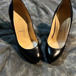 Christian Louboutin Black Stiletto Heels
